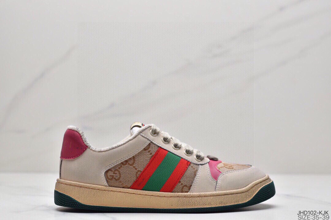 200 Gucci Distressed Screener sneaker 古驰小脏鞋系列