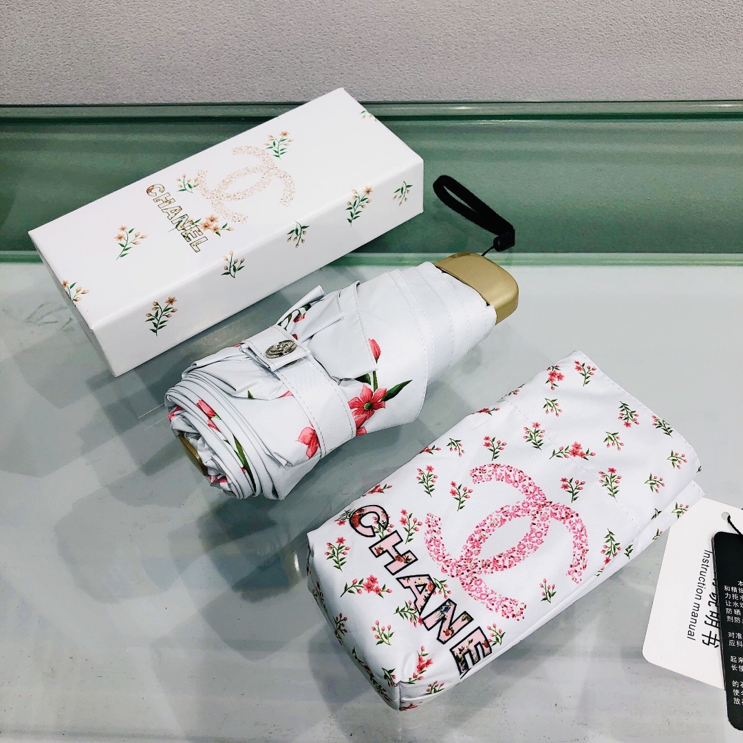 CHANEL香奈儿五折口袋伞浪漫节日