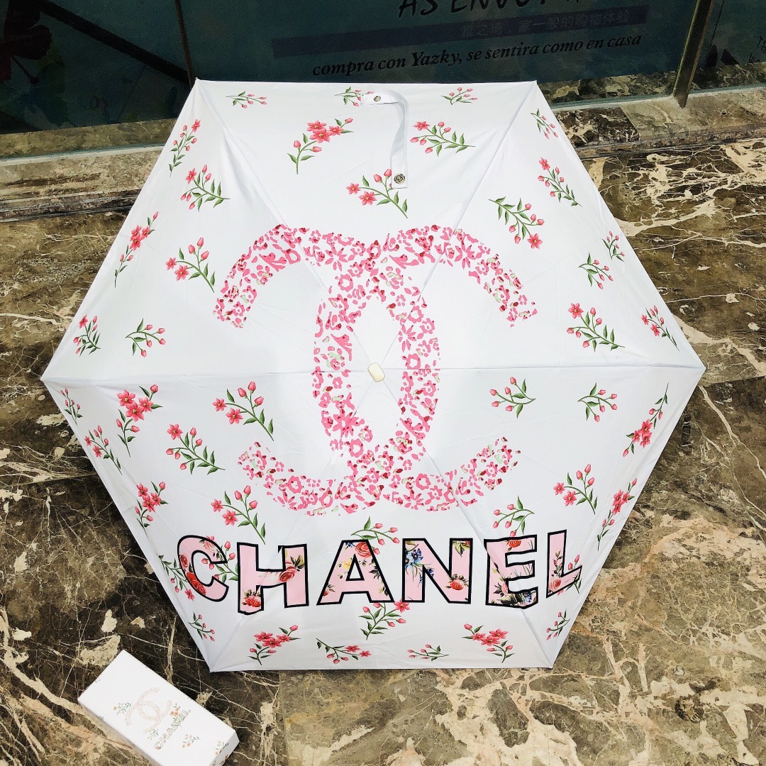 CHANEL香奈儿五折口袋伞浪漫节日