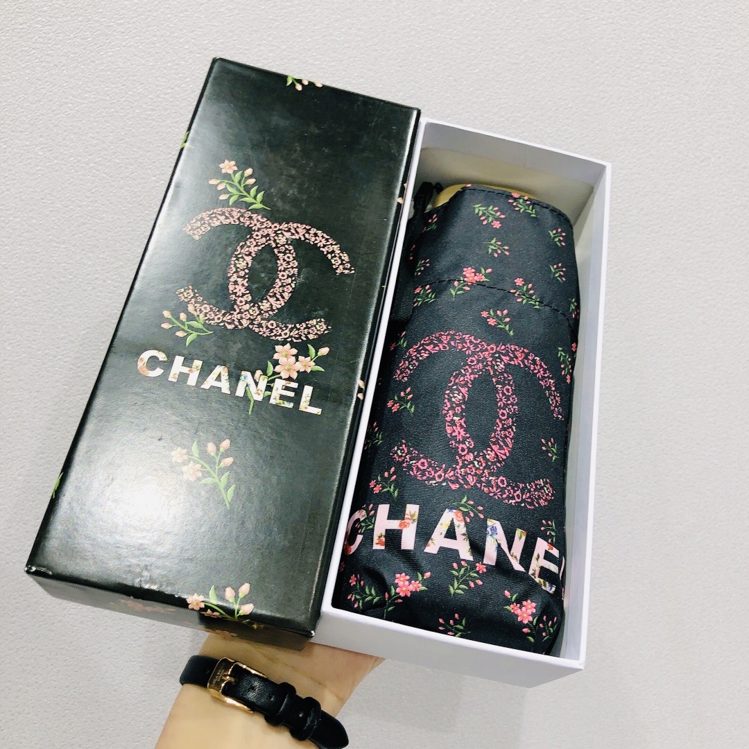 CHANEL香奈儿五折口袋伞浪漫节日