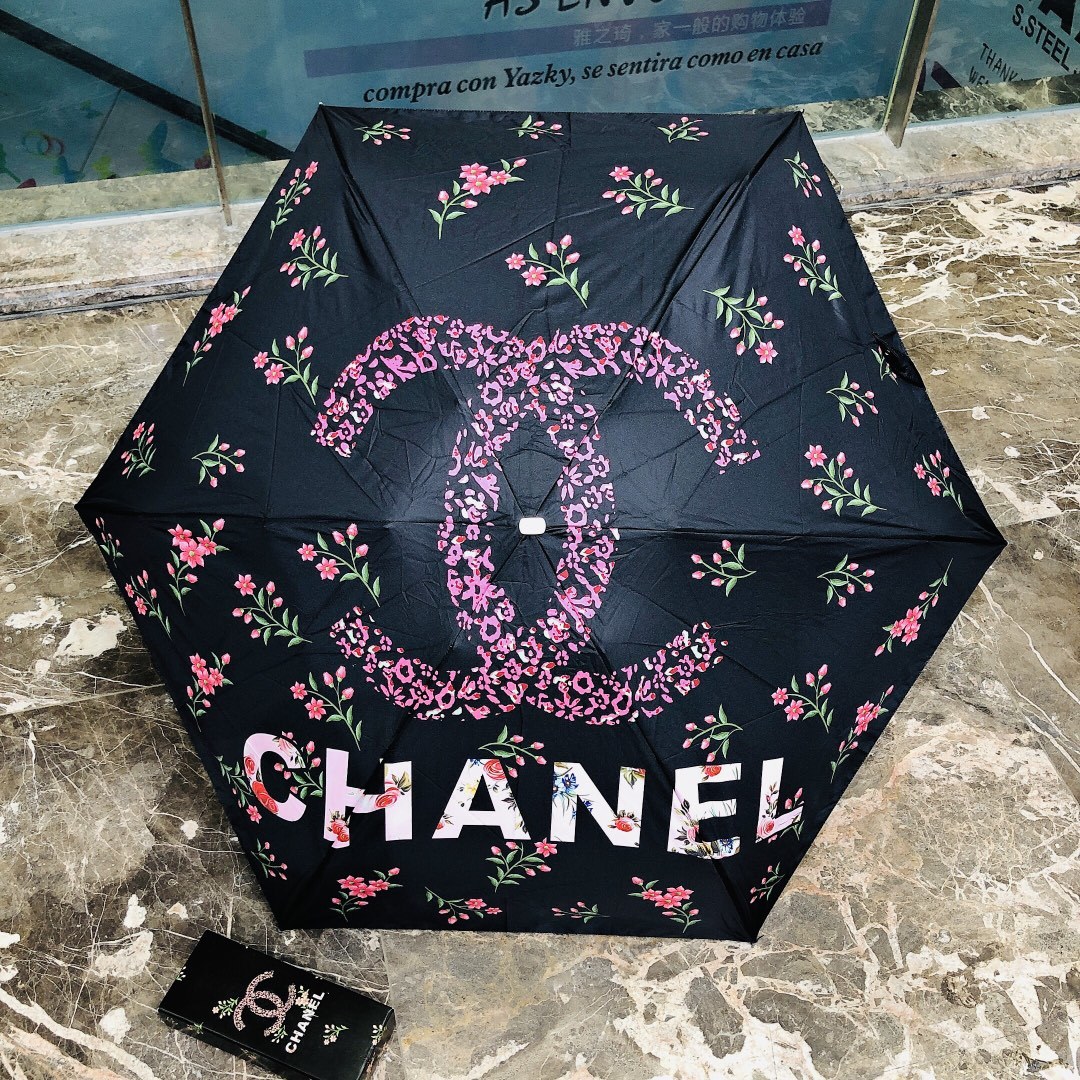 CHANEL香奈儿五折口袋伞浪漫节日