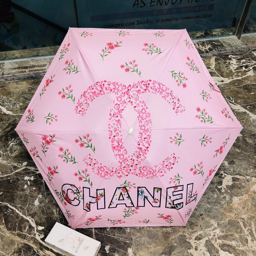 CHANEL香奈儿五折口袋伞浪漫节日