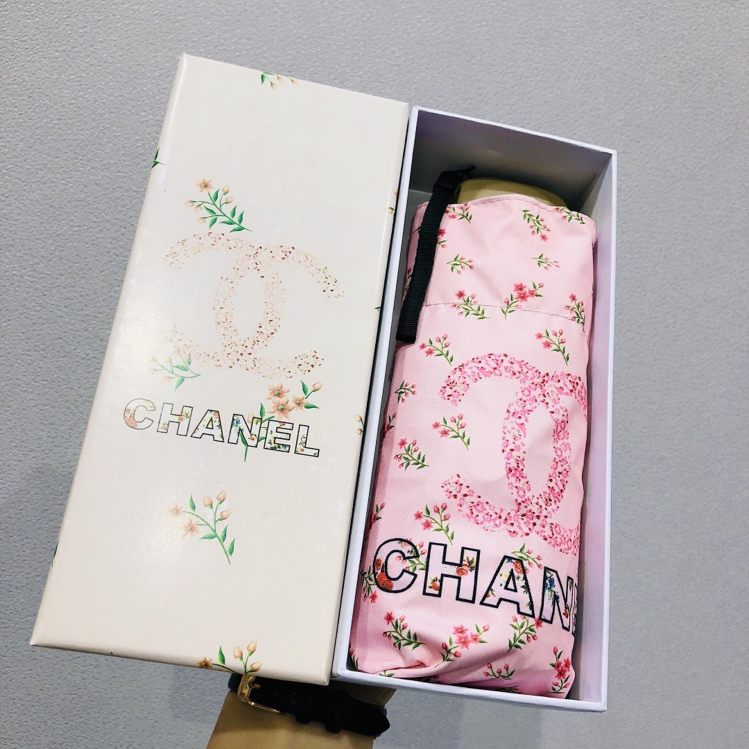CHANEL香奈儿五折口袋伞浪漫节日