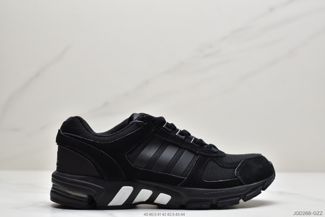 180 阿迪达斯Adidas Equipment 10 EM四季款中性简约缓震耐磨网透漫步跑鞋 FU8353