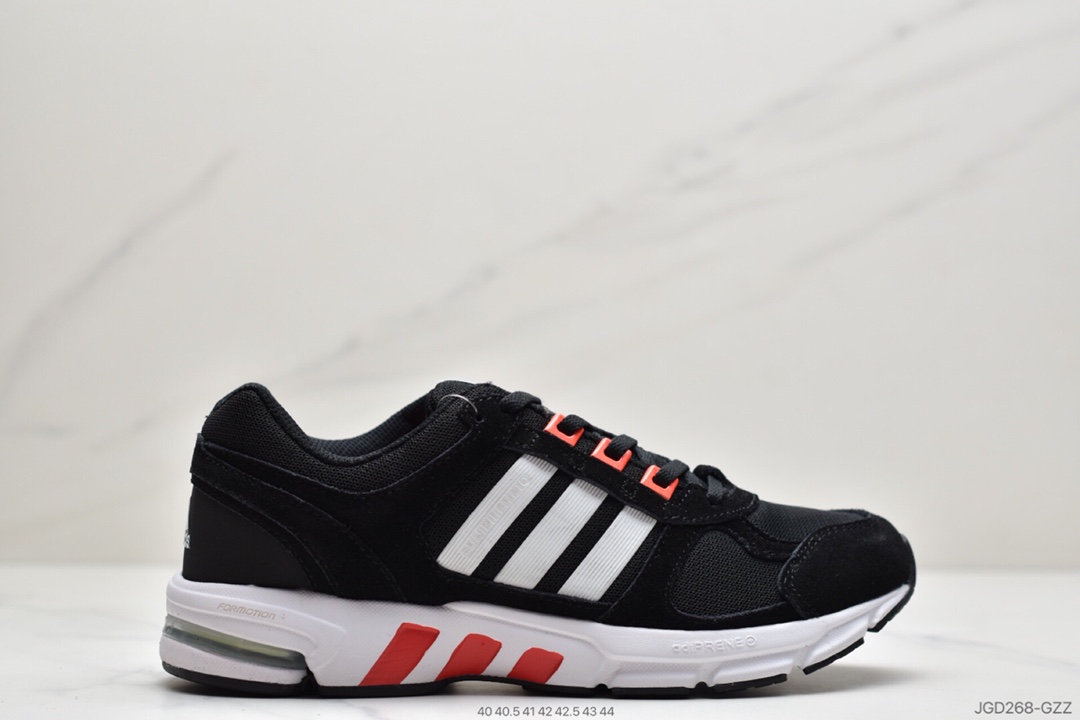 180 阿迪达斯Adidas Equipment 10 EM四季款中性简约缓震耐磨网透漫步跑鞋 FU8353