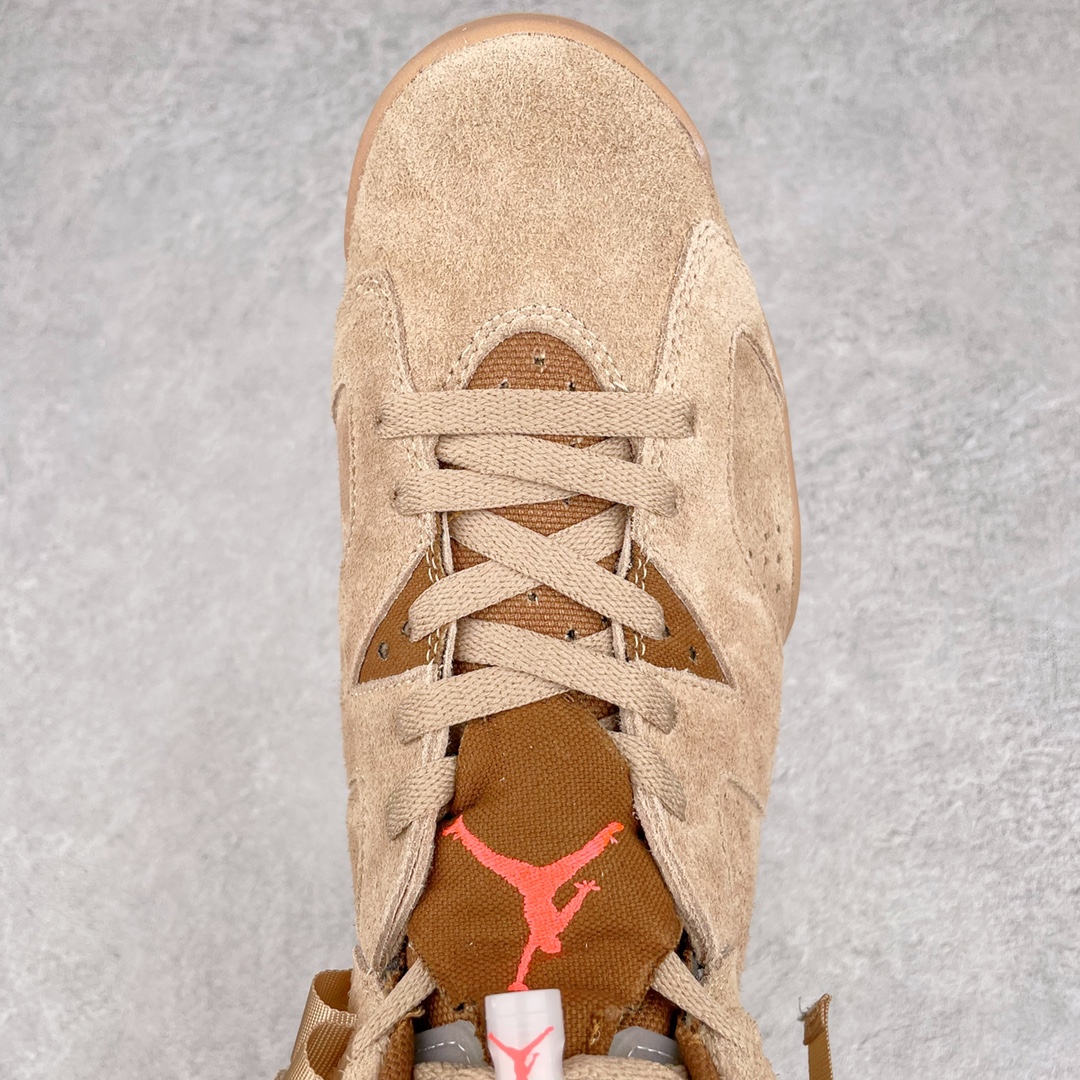 纯原Travis Scott x Air Jordan AJ6 TS联名卡其棕 DH0690-200