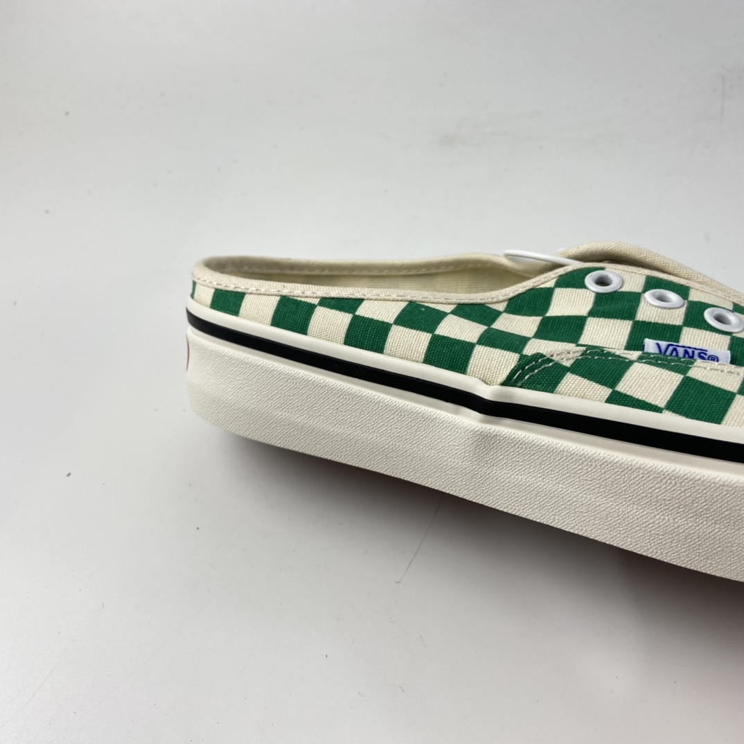P140 Vans Authentic 万斯安纳海姆棋盘格子半拖懒人一脚蹬 经典aut VN0A54F75GR
