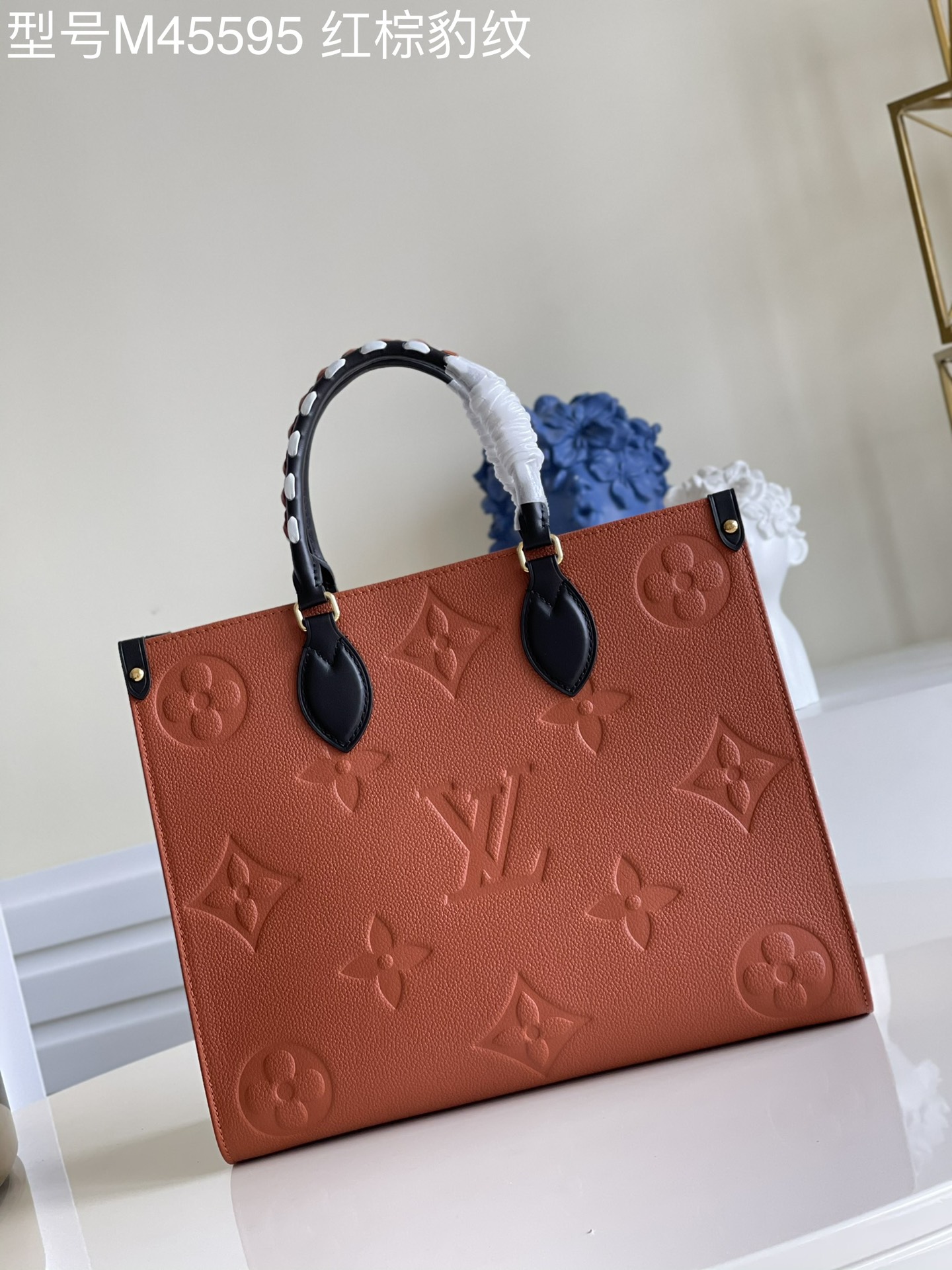 Louis Vuitton LV Onthego Bags Handbags Sellers Online
 Brown Leopard Print Red Printing Mini M45595
