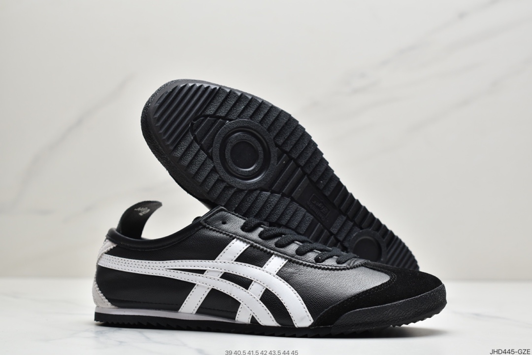 190  Asics Onitsuka tiger 鬼冢虎手工鞋亚瑟士鬼冢虎专柜正品头层小羊皮