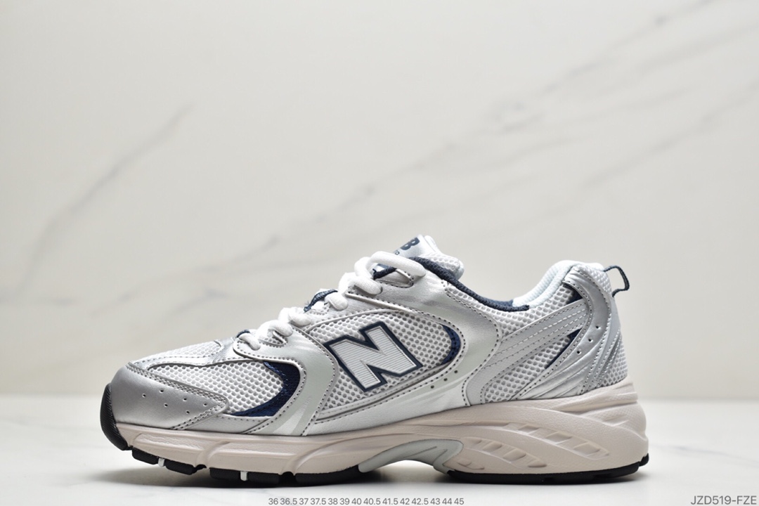 140 New Balance 新百伦MR530FWI系列 夏季网面复古跑鞋透气网面