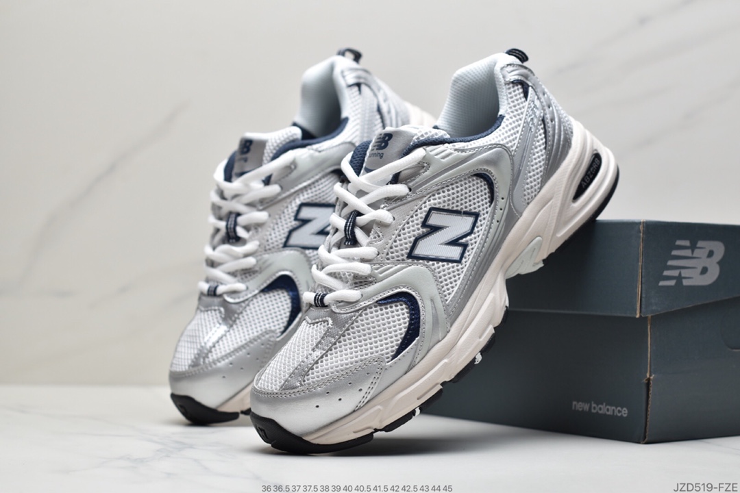 140 New Balance 新百伦MR530FWI系列 夏季网面复古跑鞋透气网面