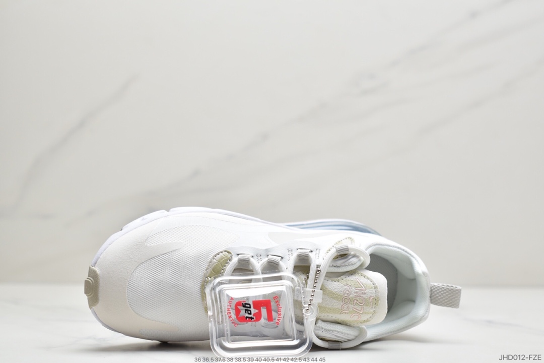 190 耐克Nike Air Max 270 React 半小掌气垫跑鞋  CV8818-102
