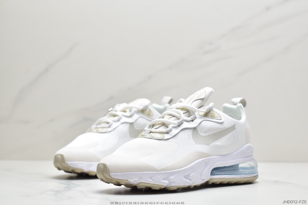190 耐克Nike Air Max 270 React 半小掌气垫跑鞋  CV8818-102