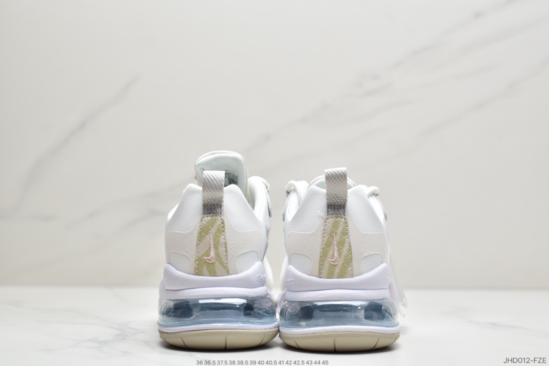 190 耐克Nike Air Max 270 React 半小掌气垫跑鞋  CV8818-102