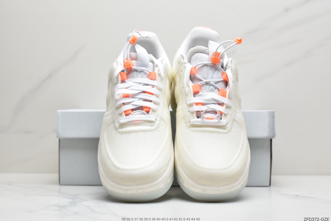 280 耐克Nike Air Force 1 Experimental-Type N. 354”Sail Atomic Orange”空军一号经典低帮 CV1754-100