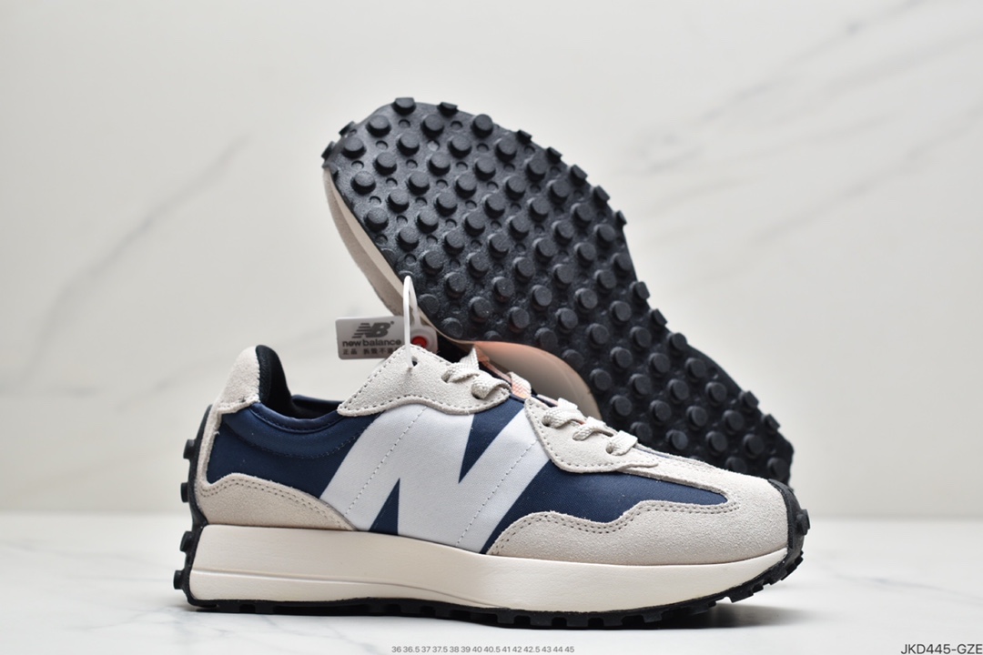 160 上世纪 70 年代的意大利街头风格NB新百伦New Balance MS327系列复古休闲运动慢跑鞋WS327COB