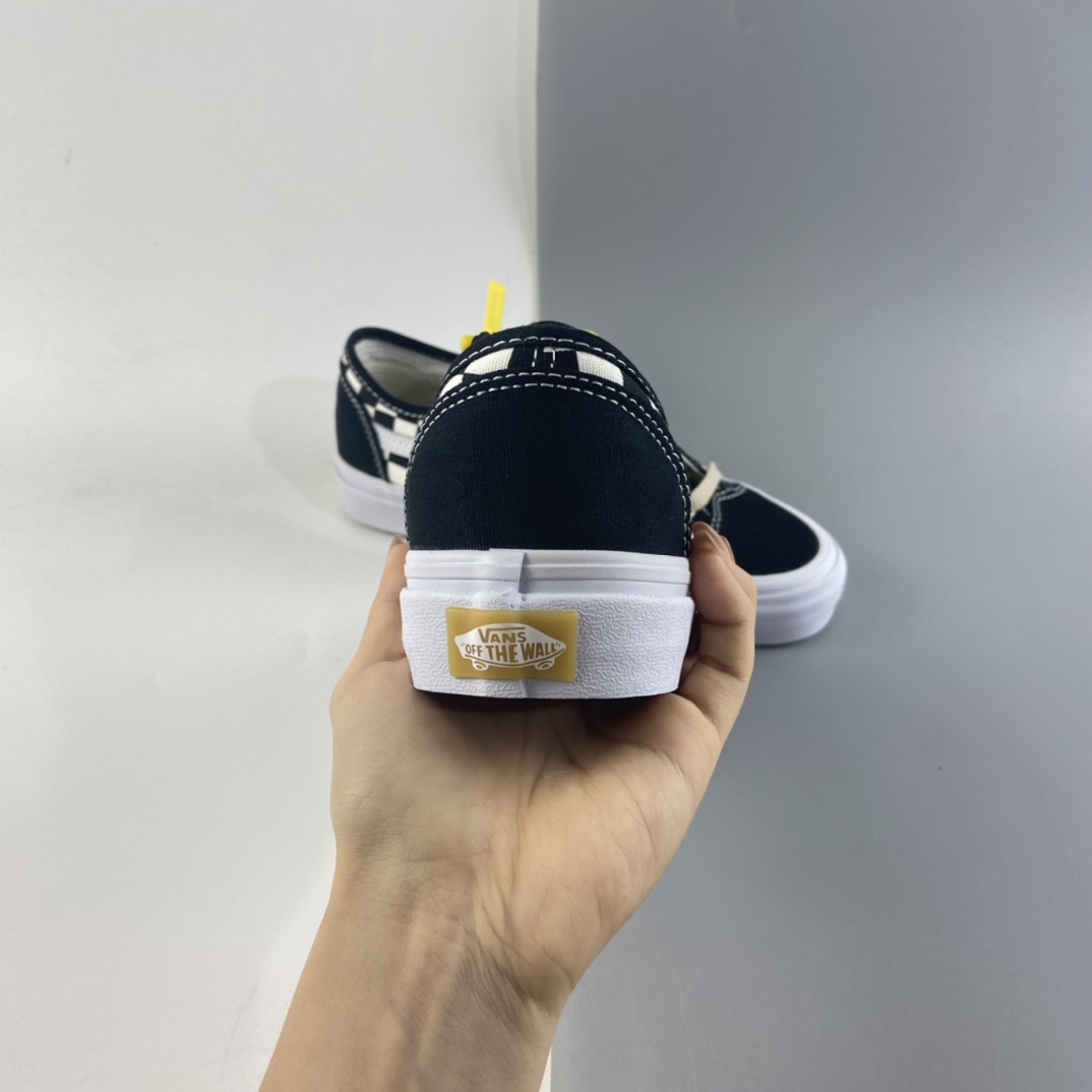 P150 Vans Style 36 范斯官方 超轻环保 小头黑白棋盘格低帮板鞋运动鞋 VN0A3MVL42E
