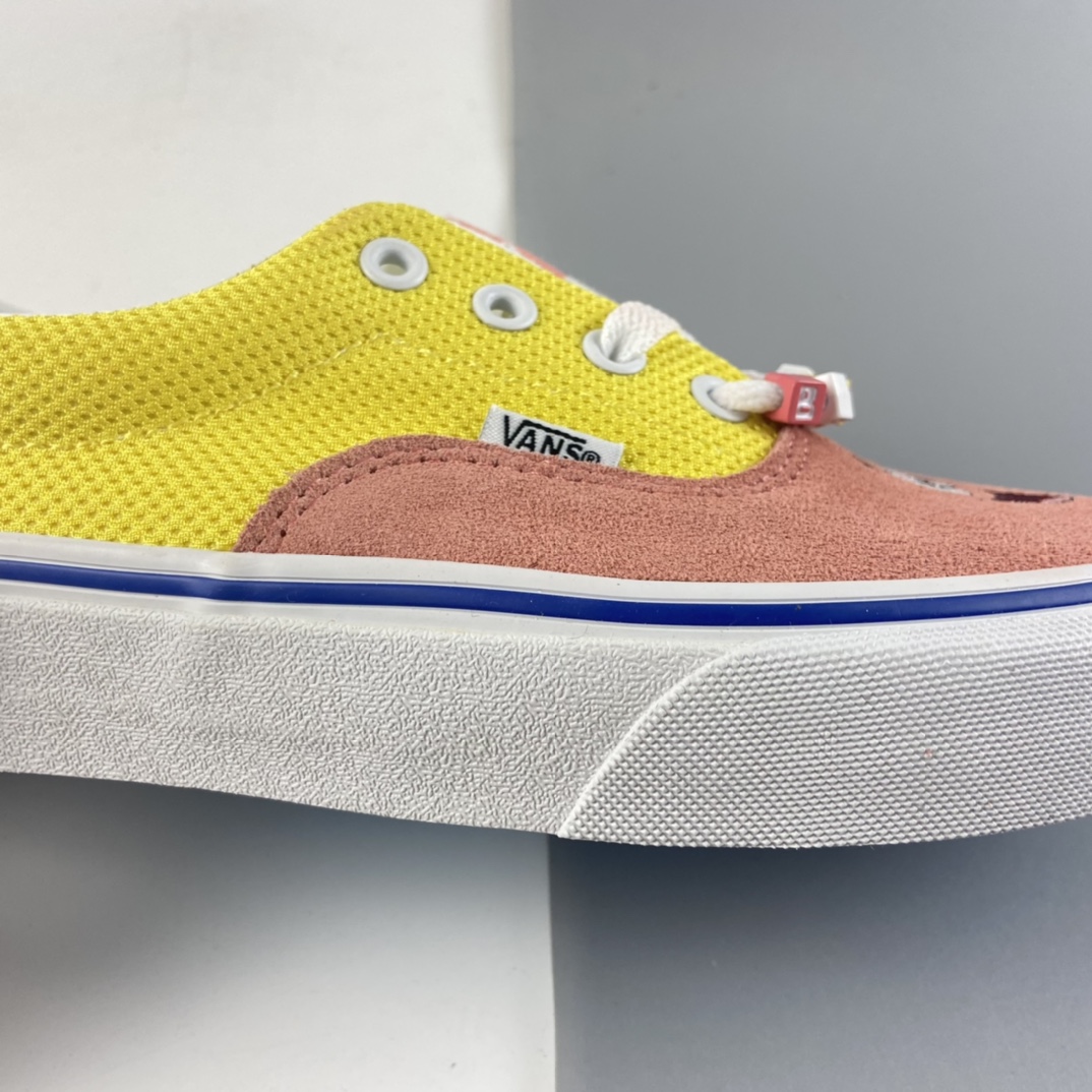 P160 Vans Era“海绵宝宝”主题动漫联名系列派大星鸳鸯粉黄低帮休闲板鞋 VN0A54F19ES