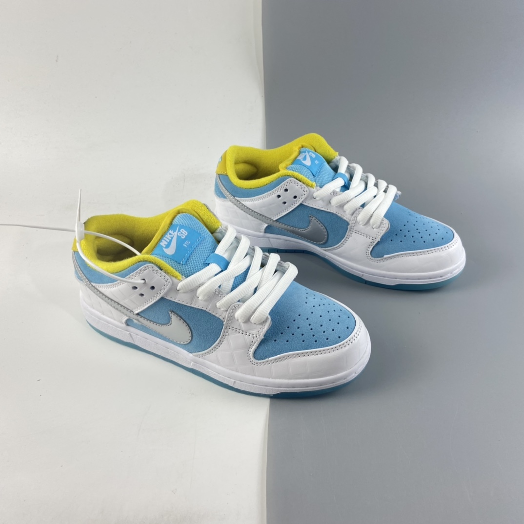 P380  FTC Skateboarding x Nike SB Dunk Low Pro QS”LAGOON PULSE”板鞋DH7687-400