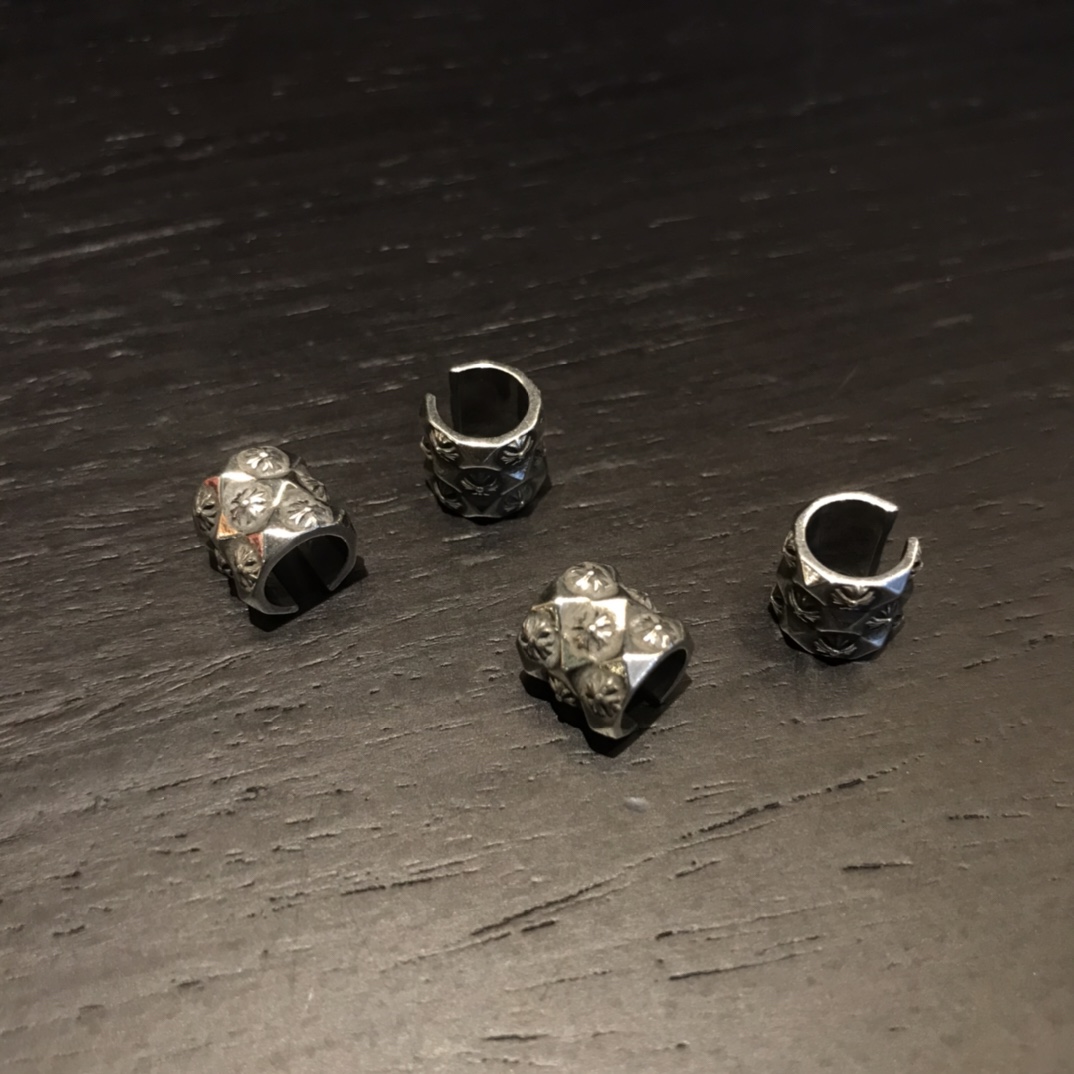 NO:379862,Chrome Hearts Cross Ear Clips, Jewelry Boutique, Chrome Hearts19860909Chrome Hearts十字花耳夹,饰品精品,chrome hearts,Jewelry