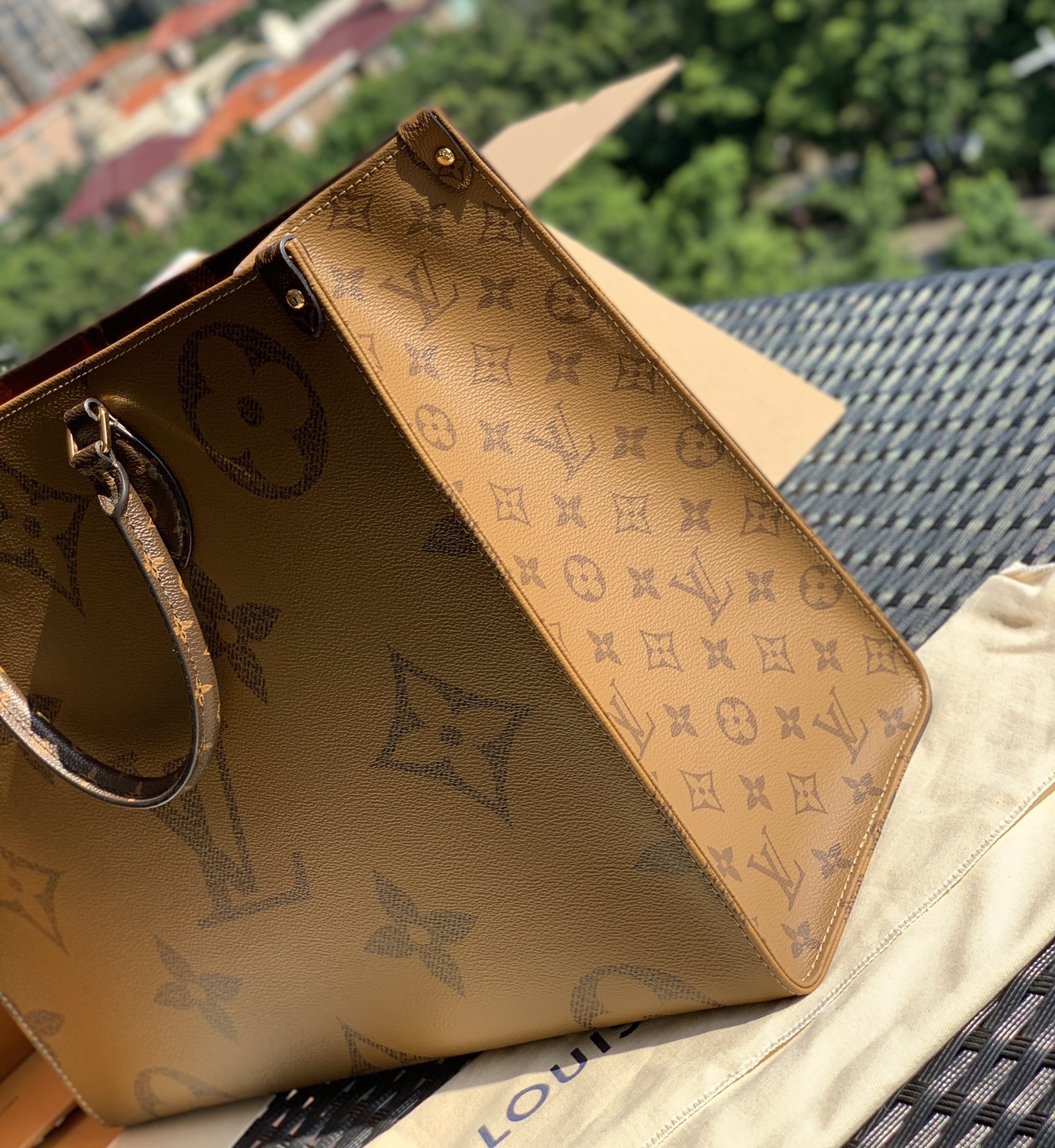 🌼 m45320大号 尺寸41-34-19㎝ ONTHEGO 系列自上新以来就一直是驴牌最畅销的款，咱家