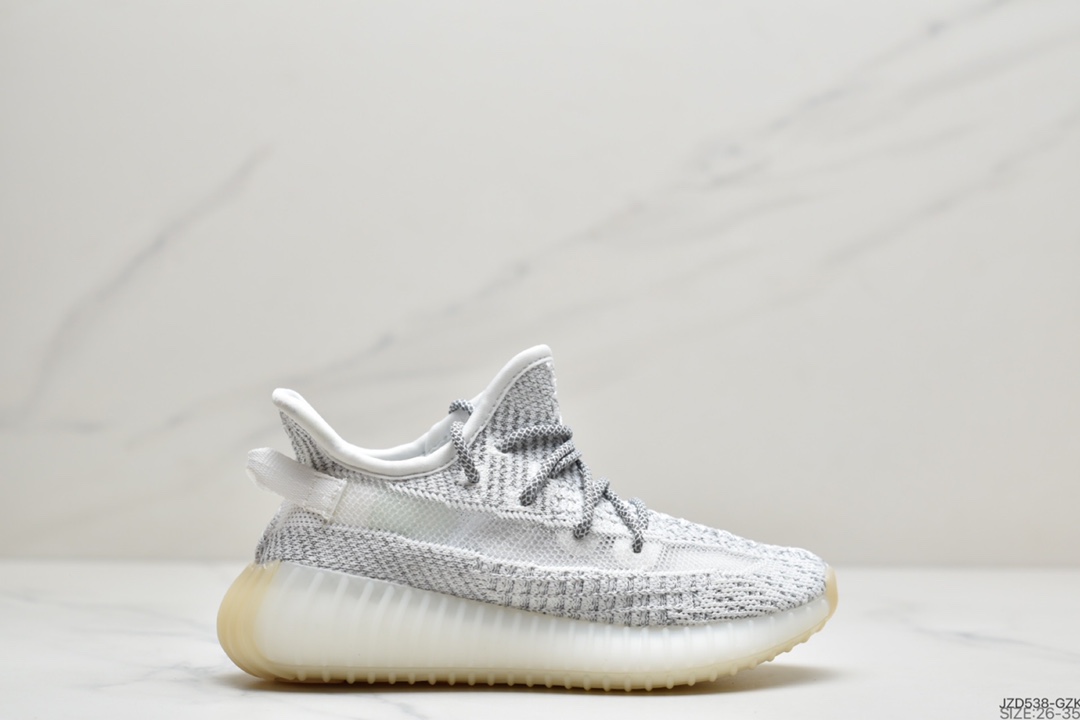 140 童鞋Adidas  阿迪达斯 Yeezy Boost 350V2  椰子爆米花童鞋运动跑鞋 透气缓震舒适