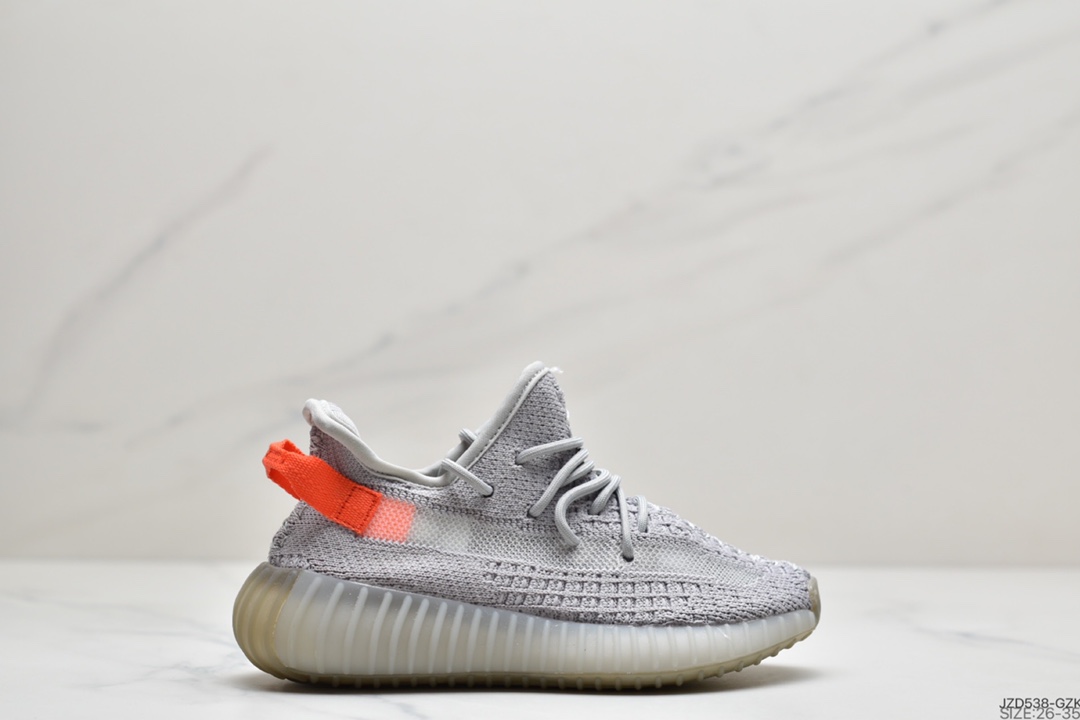 140 童鞋Adidas  阿迪达斯 Yeezy Boost 350V2  椰子爆米花童鞋运动跑鞋 透气缓震舒适