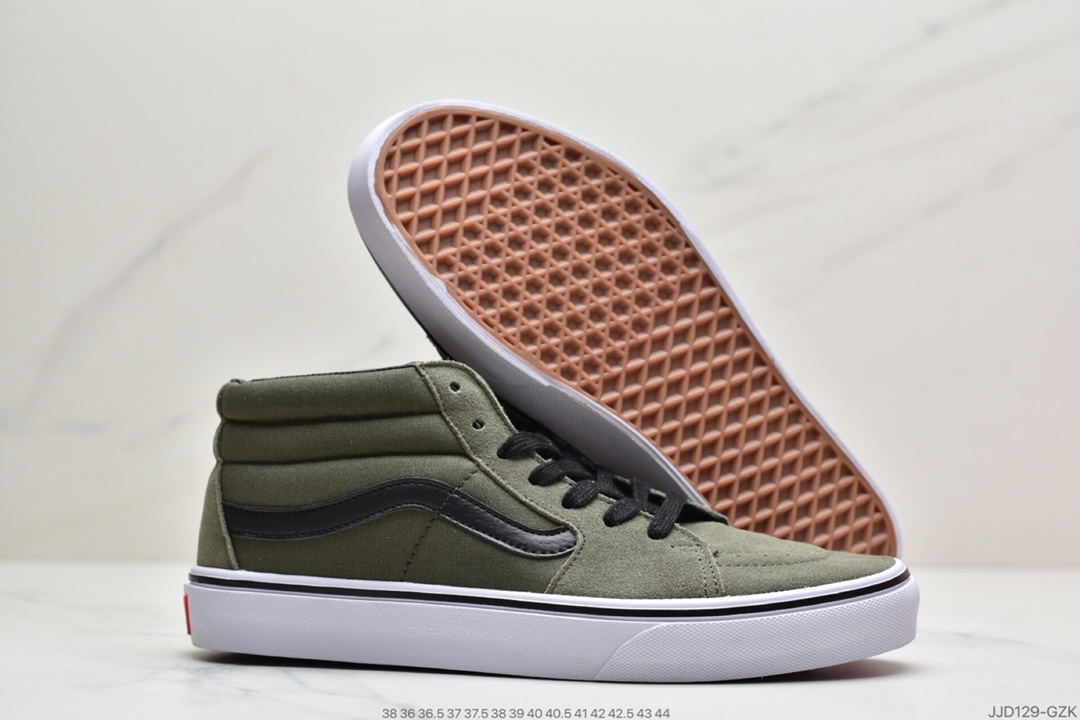 130 万斯范斯VANS CLASSIC SLIP-OP万斯中帮男女运动休闲 板鞋滑板鞋