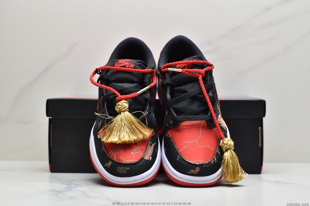 230 Air Jordan 1 Low OG “Chinese New Year”中国年丝绸材质 DD2233-001