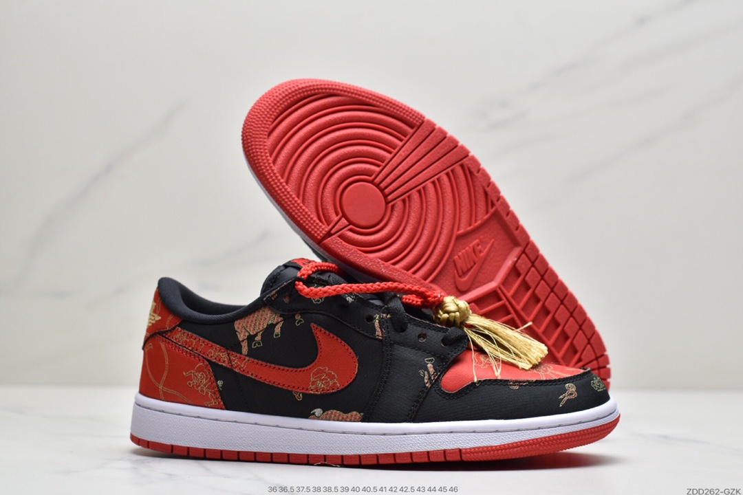 230 Air Jordan 1 Low OG “Chinese New Year”中国年丝绸材质 DD2233-001