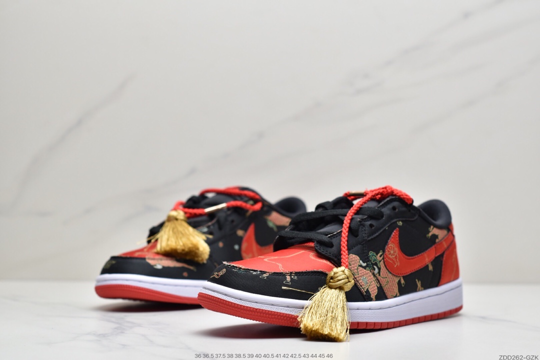 230 Air Jordan 1 Low OG “Chinese New Year”中国年丝绸材质 DD2233-001