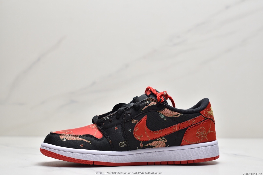 230 Air Jordan 1 Low OG “Chinese New Year”中国年丝绸材质 DD2233-001