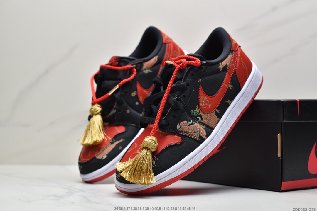 230 Air Jordan 1 Low OG “Chinese New Year”中国年丝绸材质 DD2233-001