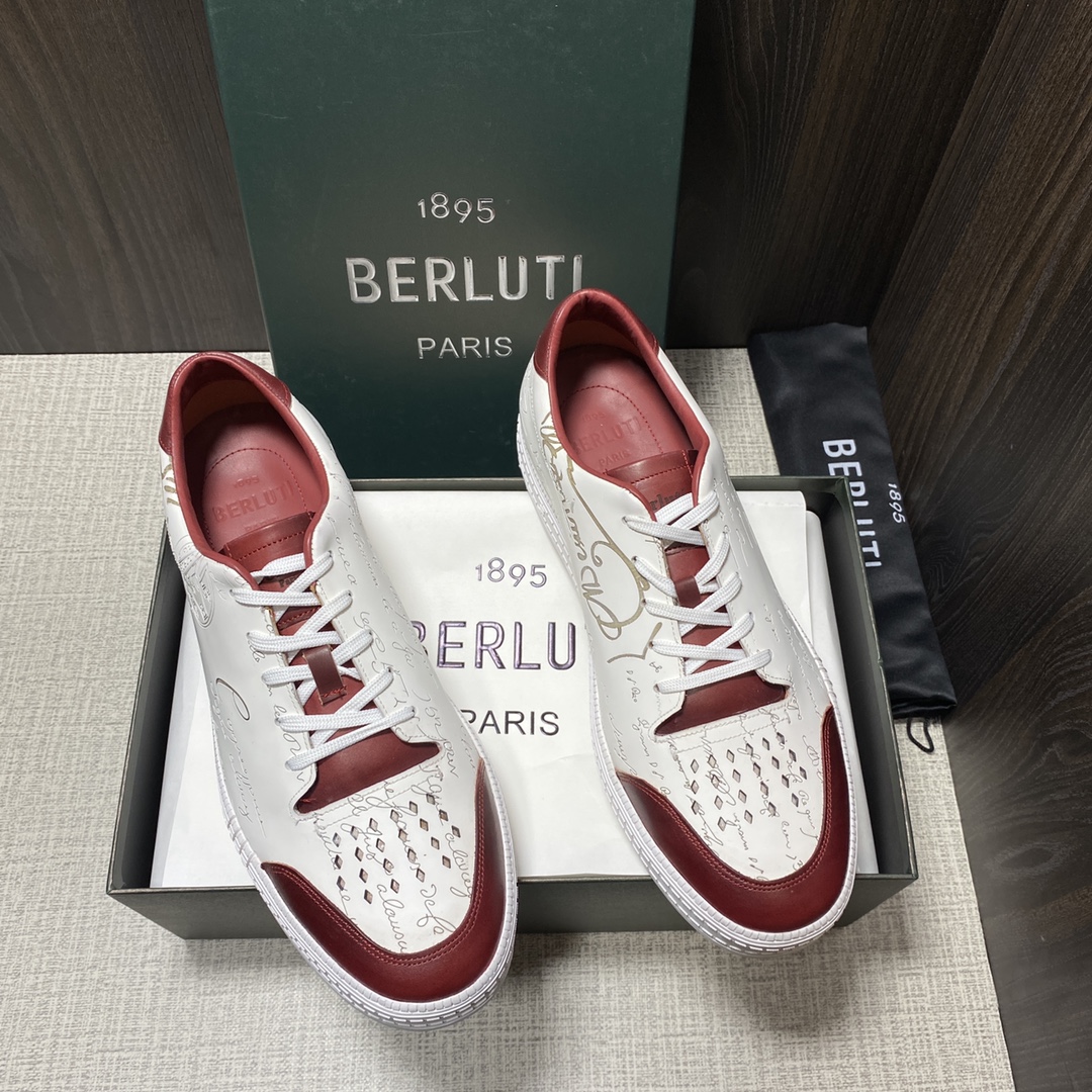 💋 💍 新色 BERLU** 布鲁提 定制款系列 长期供货 PLAYTIME PALERMO 男款运动鞋