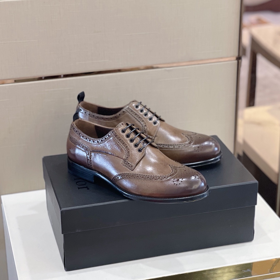 Dior Style Leather Men's Shoes style reference detail image 3 from source 782360