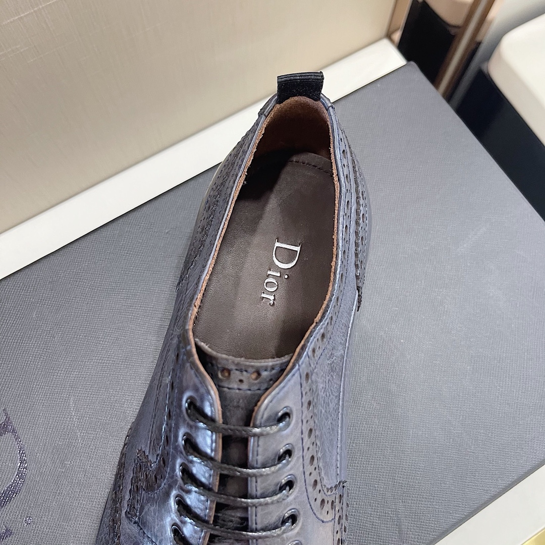 Dior Style Leather Men's Shoes style reference detail image 8 from source 782368