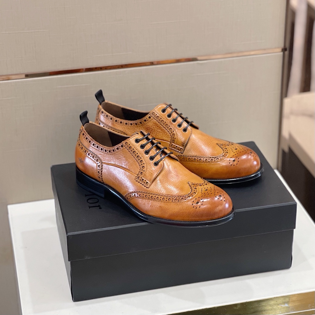 Dior Style Leather Men's Shoes style reference detail image 3 from source 782366