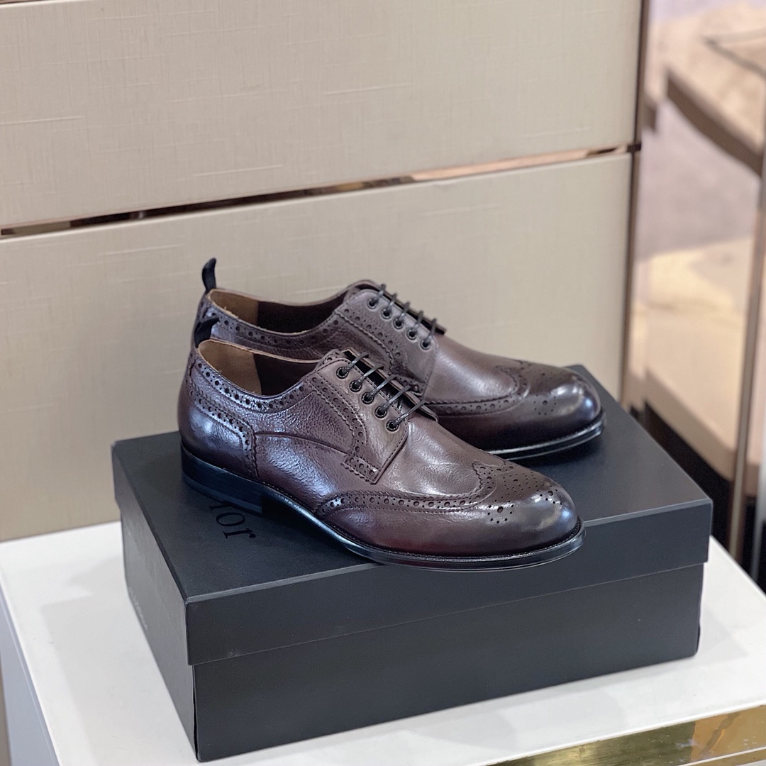 Dior Style Leather Men's Shoes style reference detail image 3 from source 782367