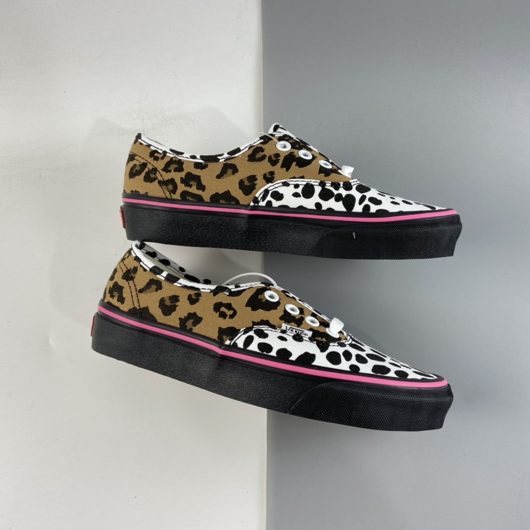 P150  Vans Authentic万斯豹纹定制爆款 VN0A4BV5VBR