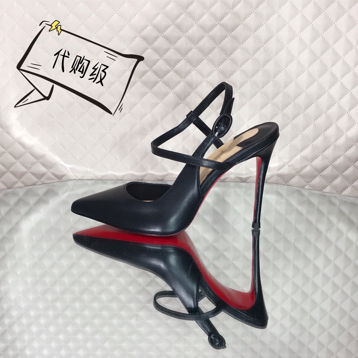 NO:100699,High-end customized spring and summer classic series!  H10Cm, size 34-42. 35. 40. 41. 42. Customized version, no return or exchange 9024-036 black cowhide Standard European code Reference: 9024-036 Color: black Material: cowhide Lining: goat leather Heel height: 10Cm Sole:leather sole Size: EUR 34-42 (US 4-11):,,christian louboutin,cowhide19860909高端订制一春夏精典款系列！ H10Cm,尺码34-42码.35码40码41码42码订制款,不退不换9024-036黑牛皮 标准欧码 Reference:9024-036 Color:black Material:cowhide Lining:goat leather Heel heigh:10Cm Sole:leather sole Size:EUR 34－42（US 4一11) :,,christian louboutin,cowhide,Women's Shoes