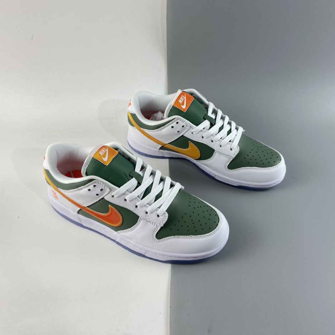 P380 Nike Dunk Low ”NY vs NY” 纽约街头篮球 联名配色 白绿橙 时尚休闲板鞋 DN2489-300-莆田鞋,莆田鞋货源,高仿鞋,高仿鞋货源,安福档口,莆田高仿鞋,莆田鞋批发,高仿鞋批发,莆田高仿运动鞋,高仿运动鞋,莆田运动鞋 P380 Nike Dunk Low ”NY vs NY” 纽约街头篮球 联名配色 白绿橙 时尚休闲板鞋 DN2489-300