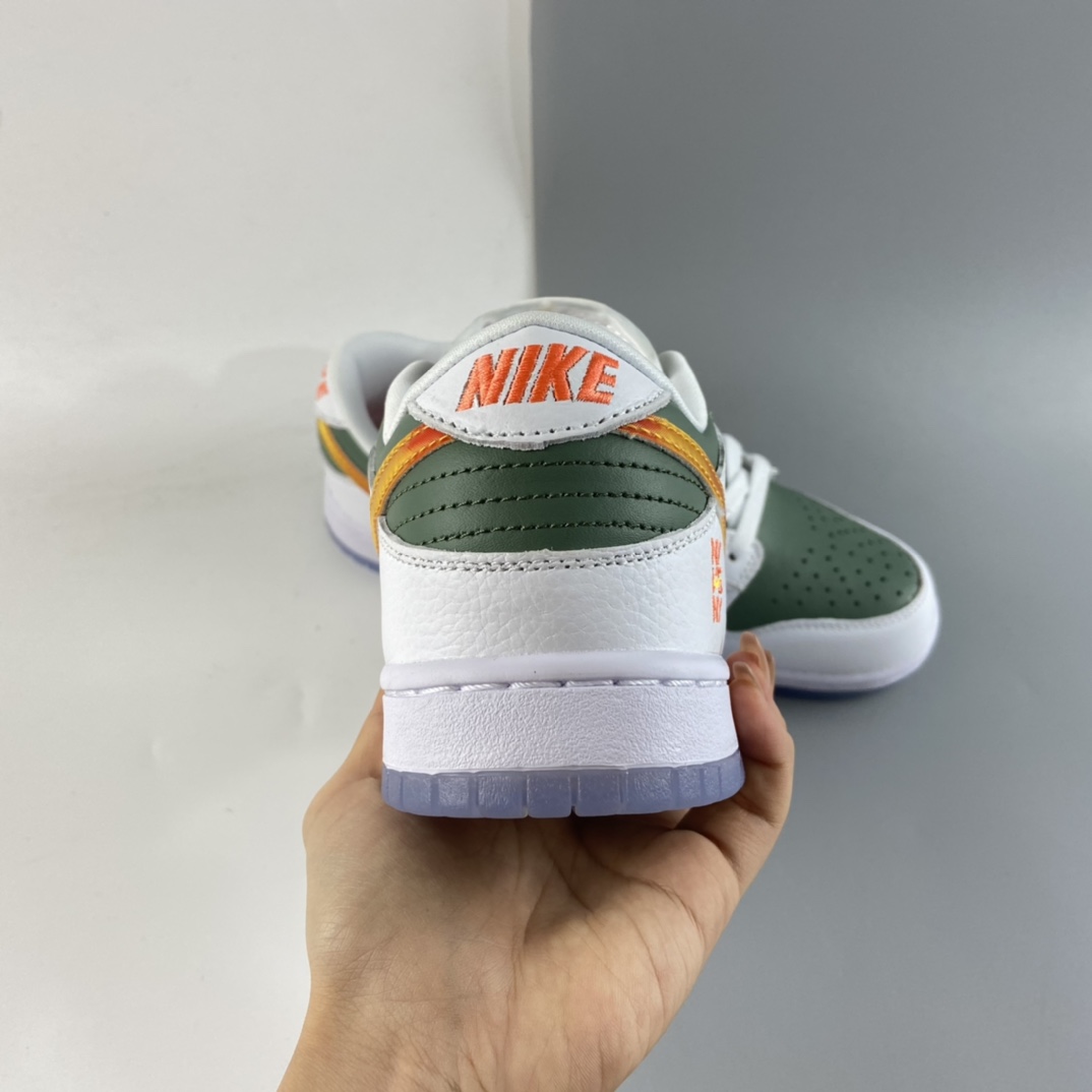 P380 Nike Dunk Low ”NY vs NY” 纽约街头篮球 联名配色 白绿橙 时尚休闲板鞋 DN2489-300-莆田鞋,莆田鞋货源,高仿鞋,高仿鞋货源,安福档口,莆田高仿鞋,莆田鞋批发,高仿鞋批发,莆田高仿运动鞋,高仿运动鞋,莆田运动鞋 P380 Nike Dunk Low ”NY vs NY” 纽约街头篮球 联名配色 白绿橙 时尚休闲板鞋 DN2489-300