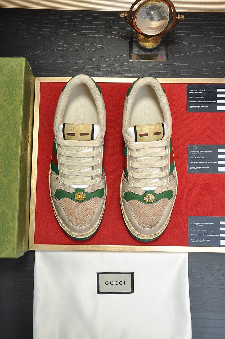 precio de fábrica [GUCCI Gucci] de gama alta nuevos modelos limitados parejas zapatos sucios! ¡Los m