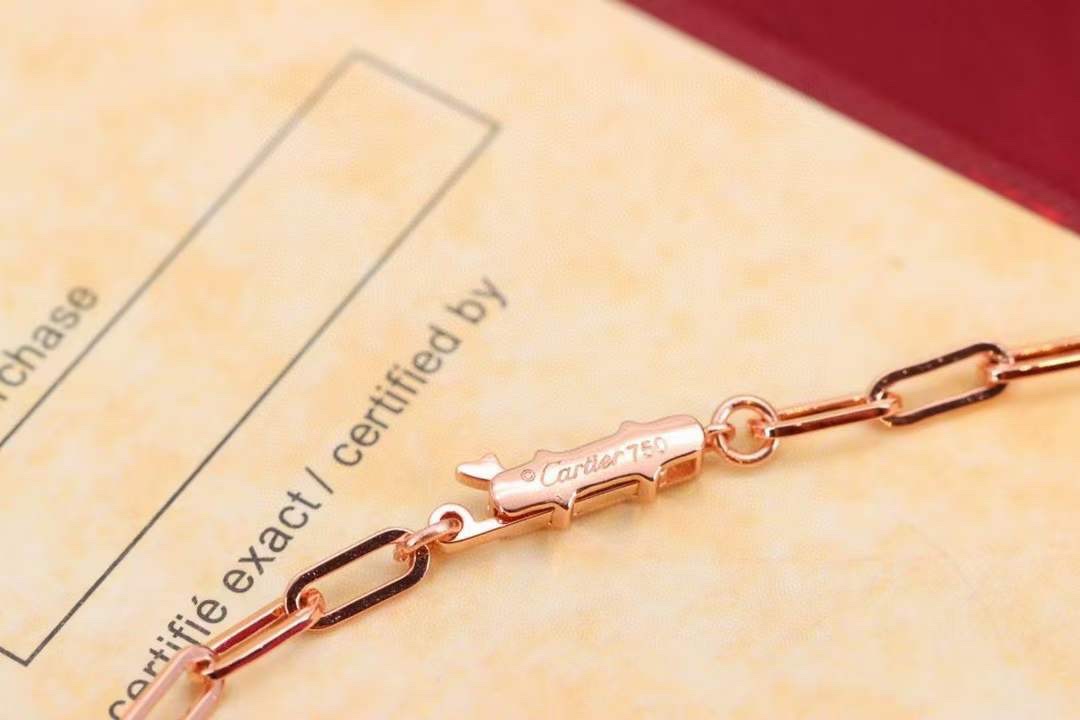 Cartier Cartier 卡地亚 粗链钉子 满钻项链