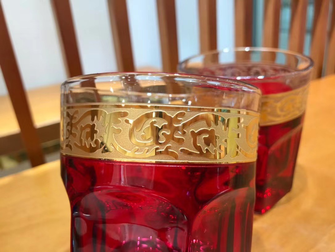 Hermes*进口捷克水晶杯 2