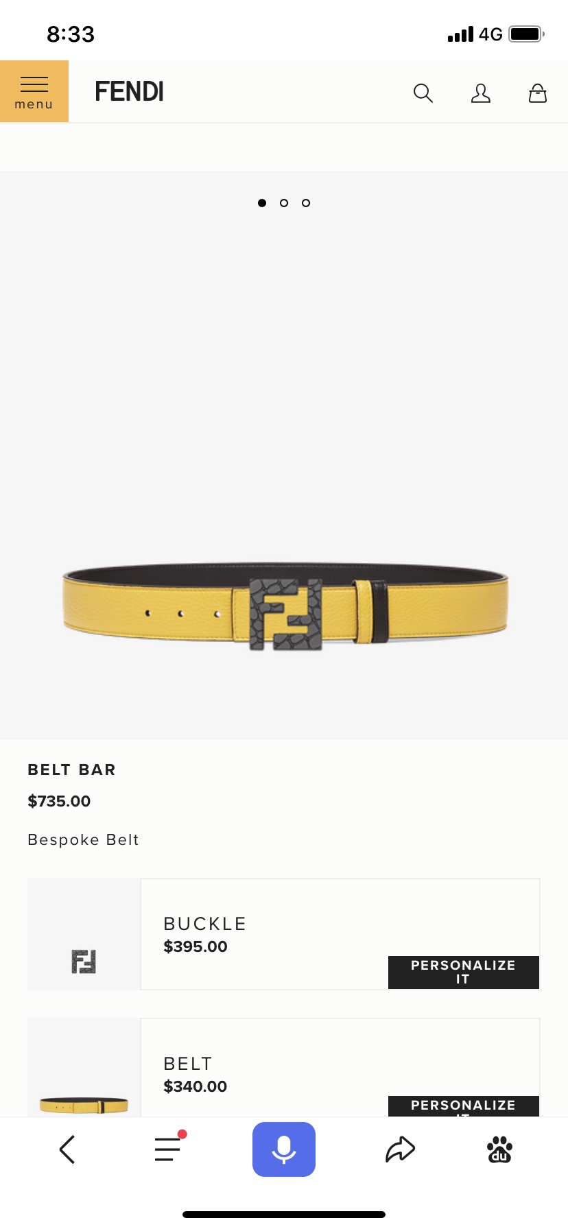 Fendi - Belt