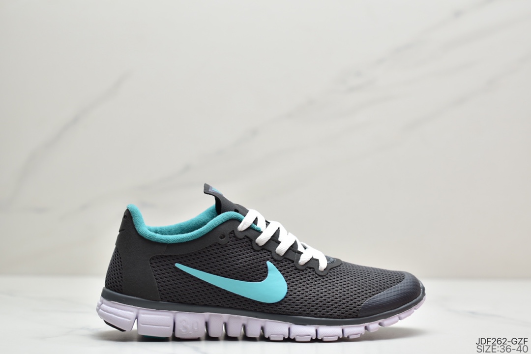 125 耐克Nike FREE 3.0超轻网面透气慢跑鞋耐克赤足3.0超轻网面透气慢跑鞋 354749-004