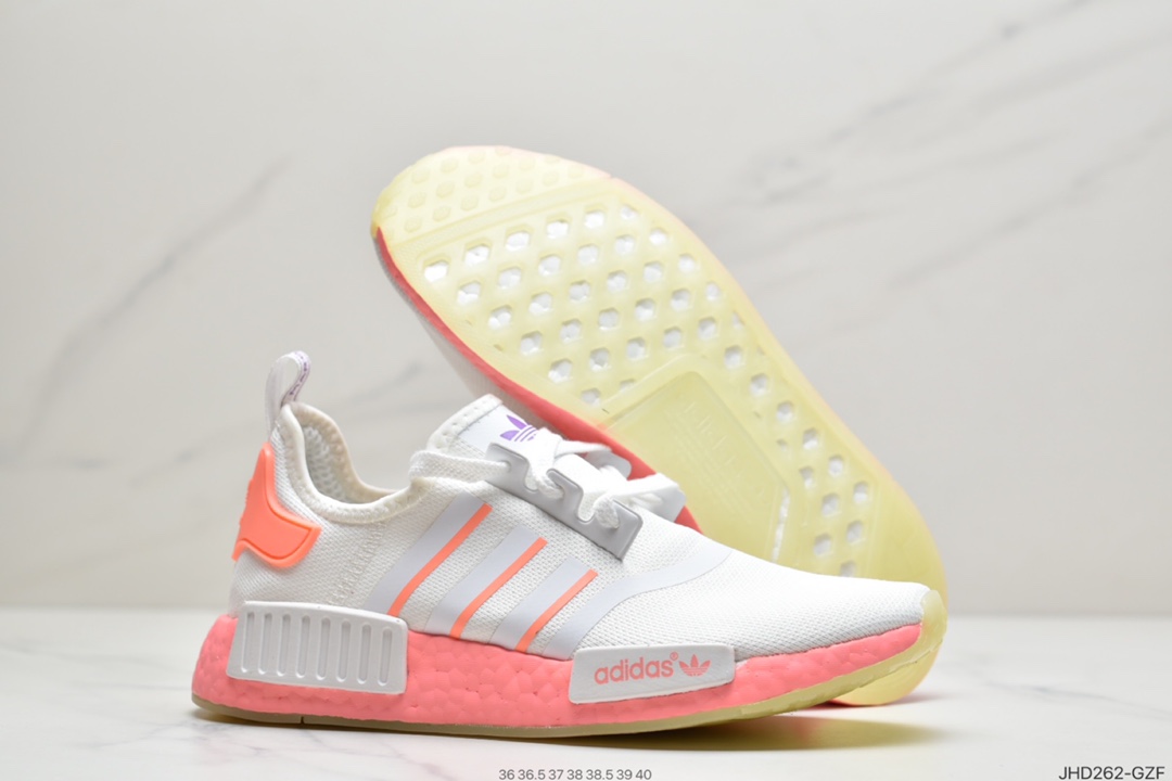 190 阿迪达斯Adidas NMD R1系列 原盒原标  FV8730