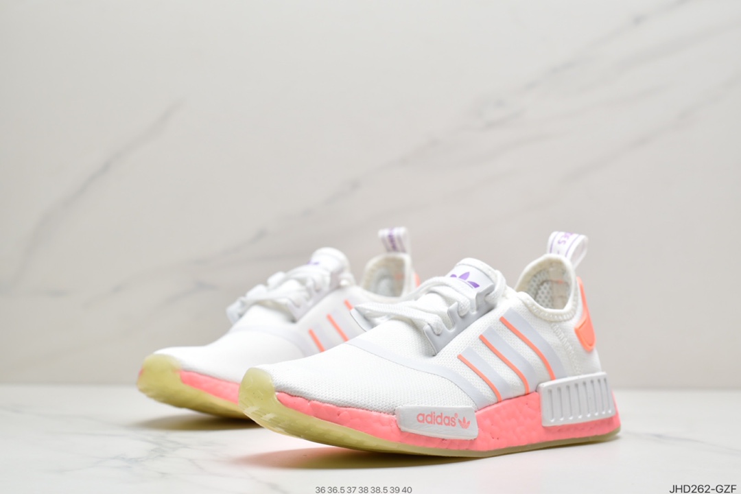 190 阿迪达斯Adidas NMD R1系列 原盒原标  FV8730