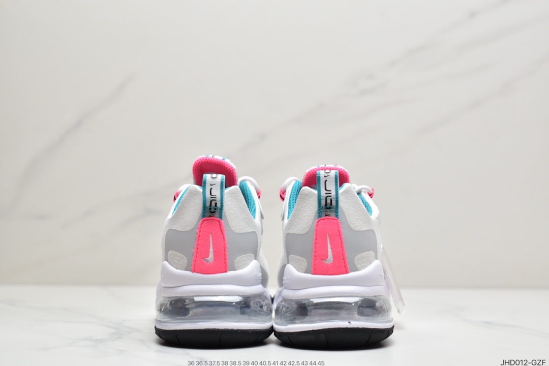 190 耐克Nike Air Max 270 React 半小掌气垫跑鞋  CV8818-102